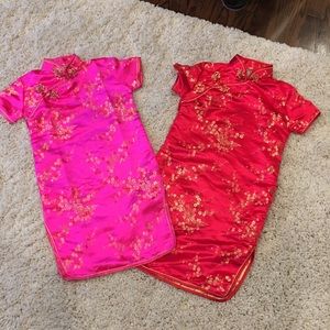 Japones style dress for kids sizes 6 and 8